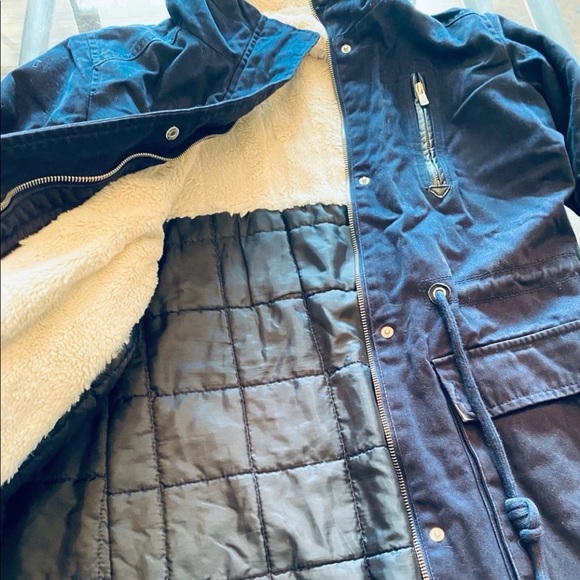 Navy Winter Jacket - Picture 6 of 11